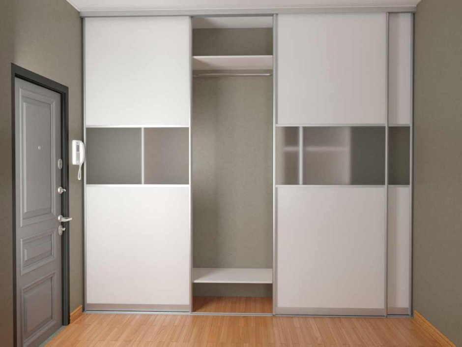 Шкафы встроенные в стену