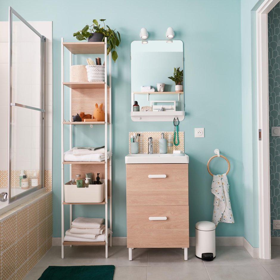 Полка-каркас для кухни 22х35х60 алюминий/стекло