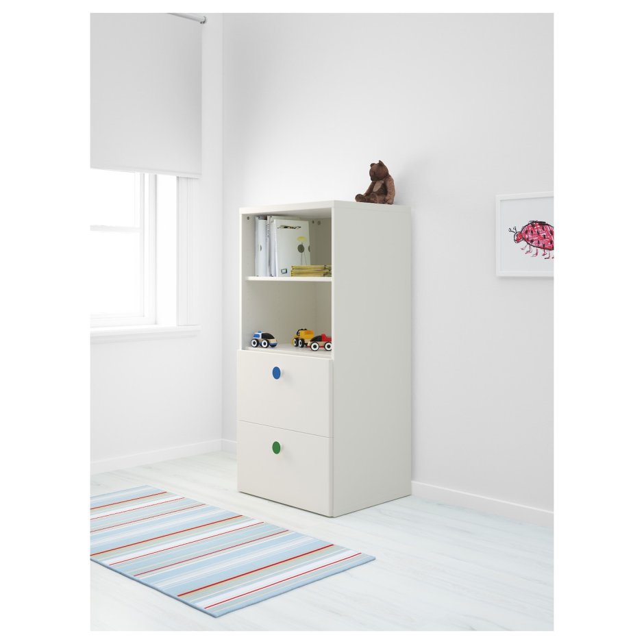 СТУВА икеа шкаф детский белый