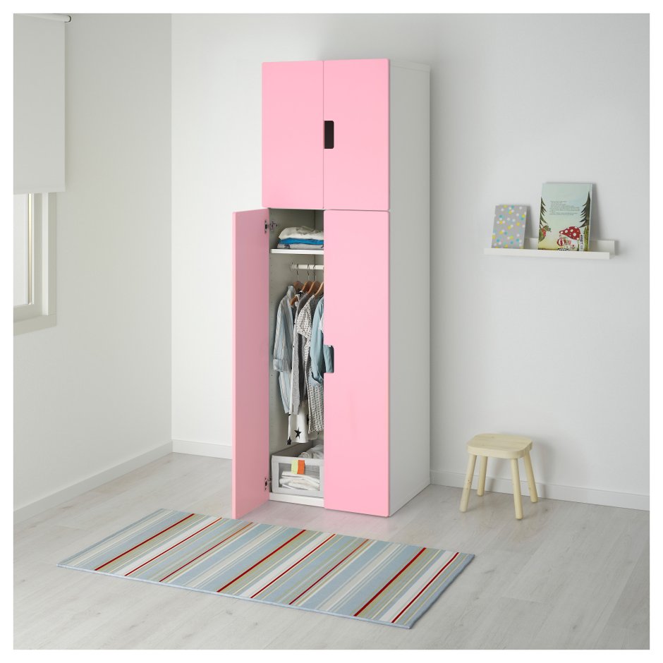 Шкаф гардероб детский ikea СТУВА