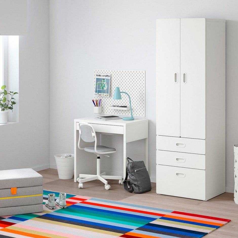 СТУВА ФРИТИДС шкаф платяной белый