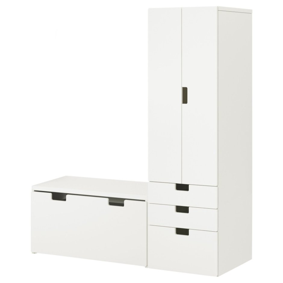 СТУВА икеа шкаф детский белый