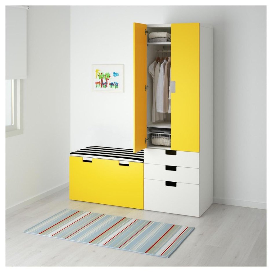 Детский шкаф икеа СТУВА