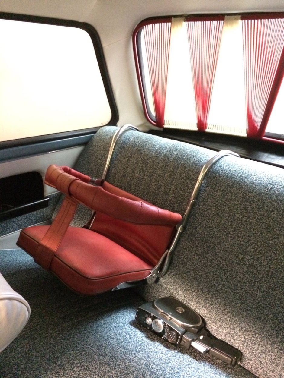 Детское автокресло СССР АЗЛК