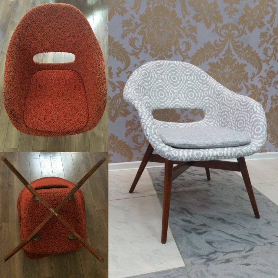 Советское кресло Ракушка