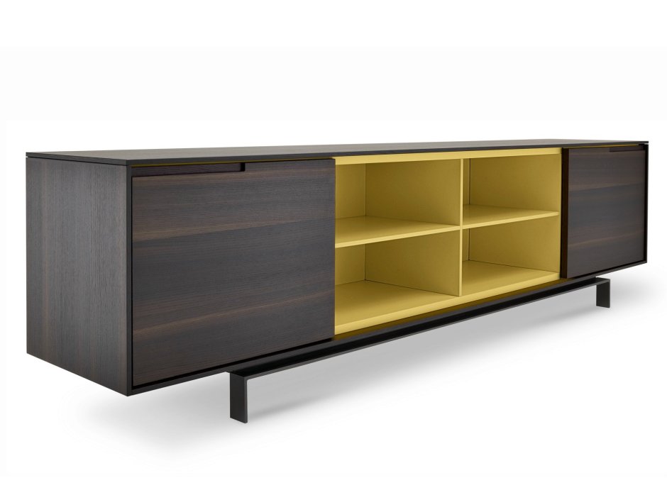 Тумба с раздвижными дверцами ш 110