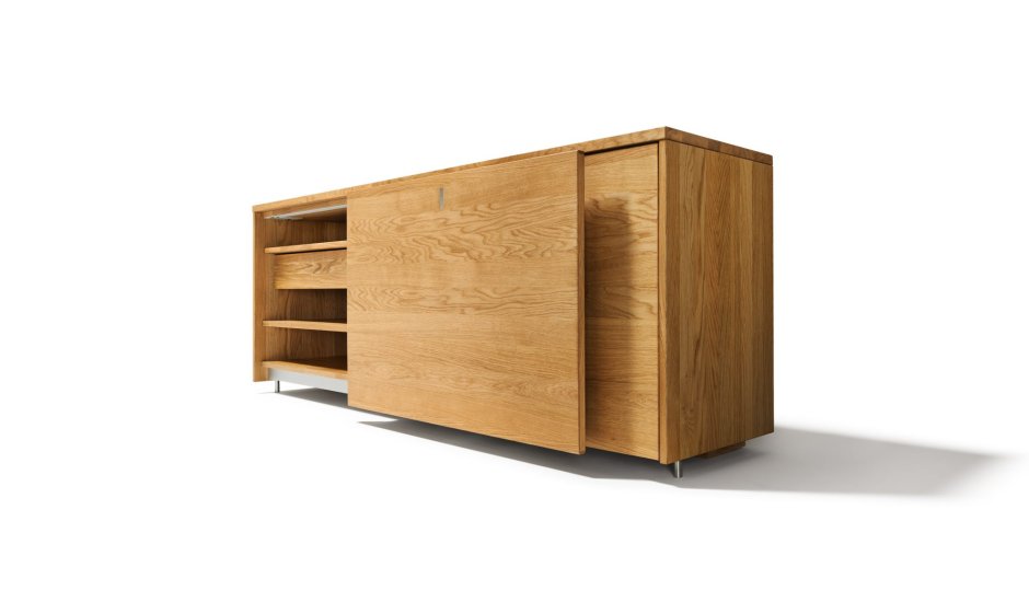 Тумба с дверцами раздвижными Галант