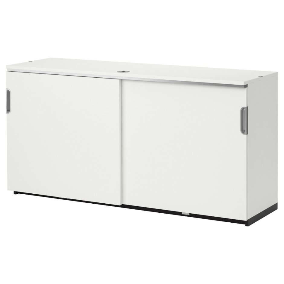 Шкаф с раздвижными дверцами 160/420/1350 белый меламин