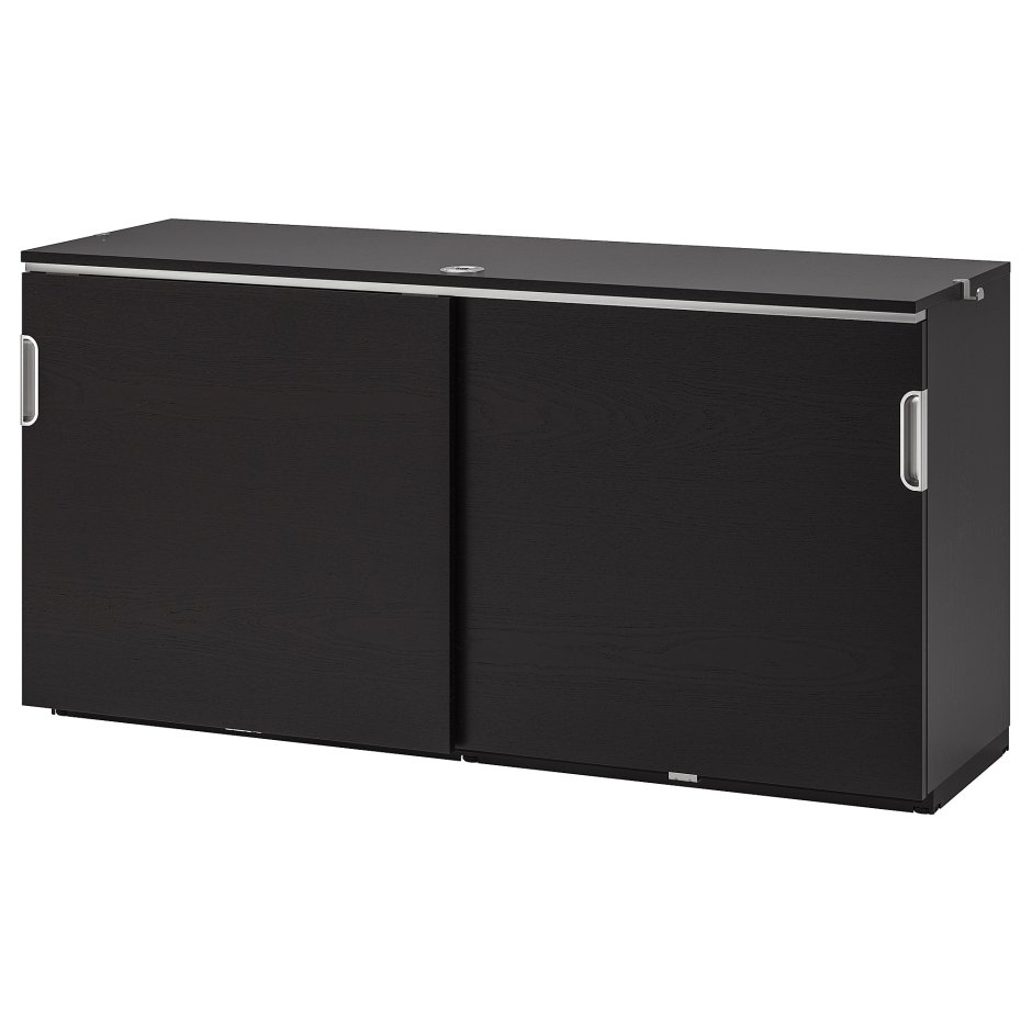 Полка с раздвижными дверцами