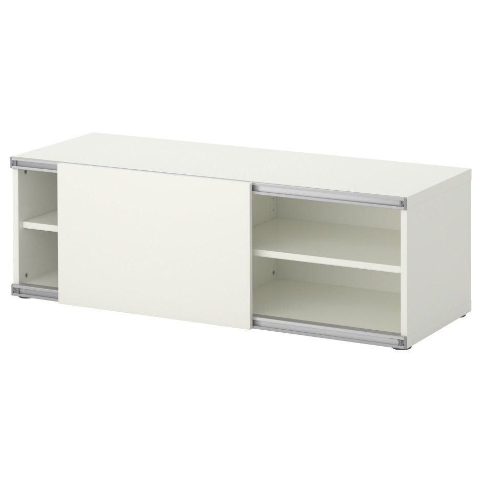 Тумба со стеклянными дверцами