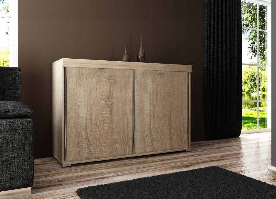 Тумба с дверцами раздвижными Галант