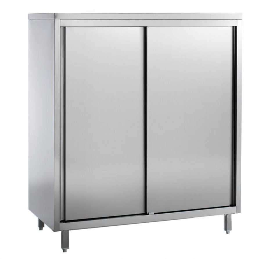 Навесной шкафчик с раздвижными дверями