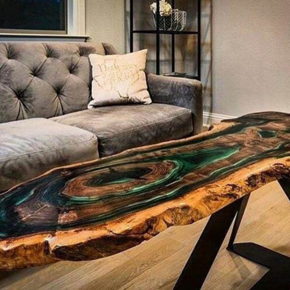 Мебель из слэба интерьер