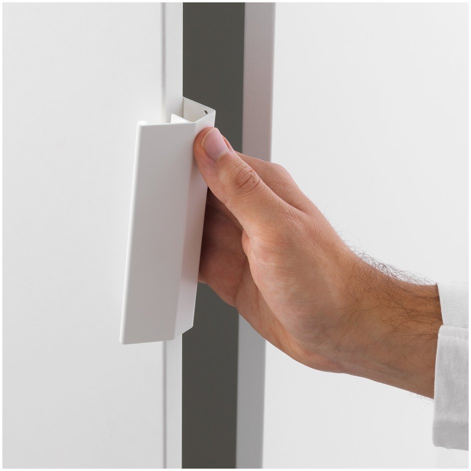 Lätthet ЛЭТТХЕТ ручка, белый 13 см