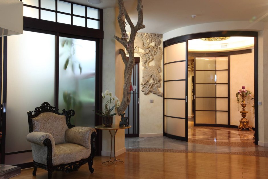 Раздвижные полукруглые перегородки