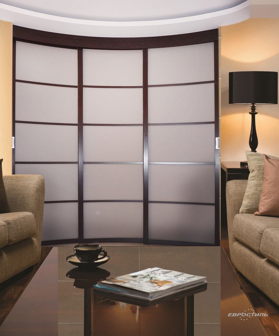 Мягкие раздвижные перегородки Lauf leise