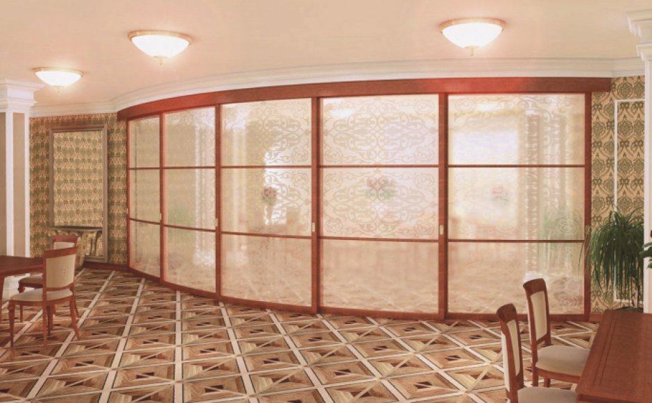 Радиусные двери Альдо