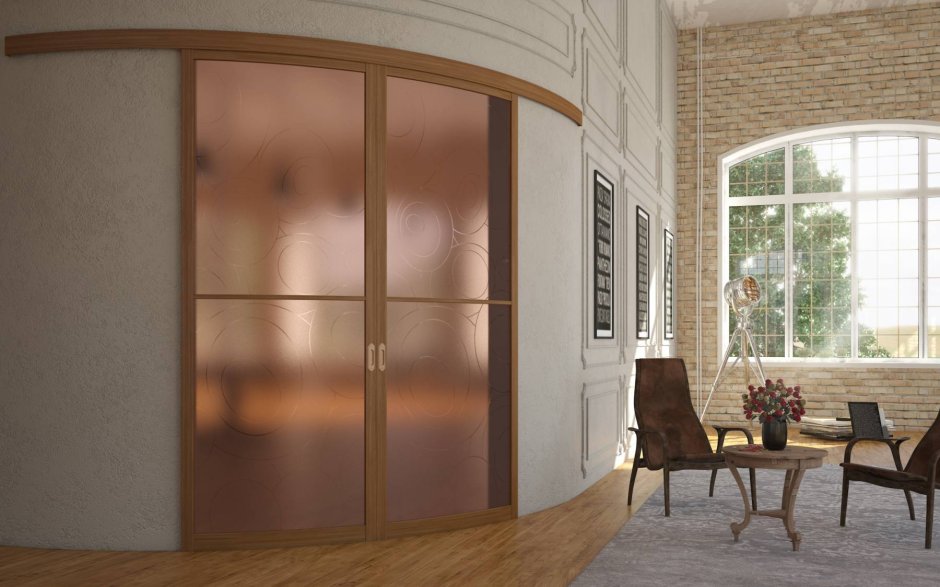 Межкомнатные перегородки полукруглые