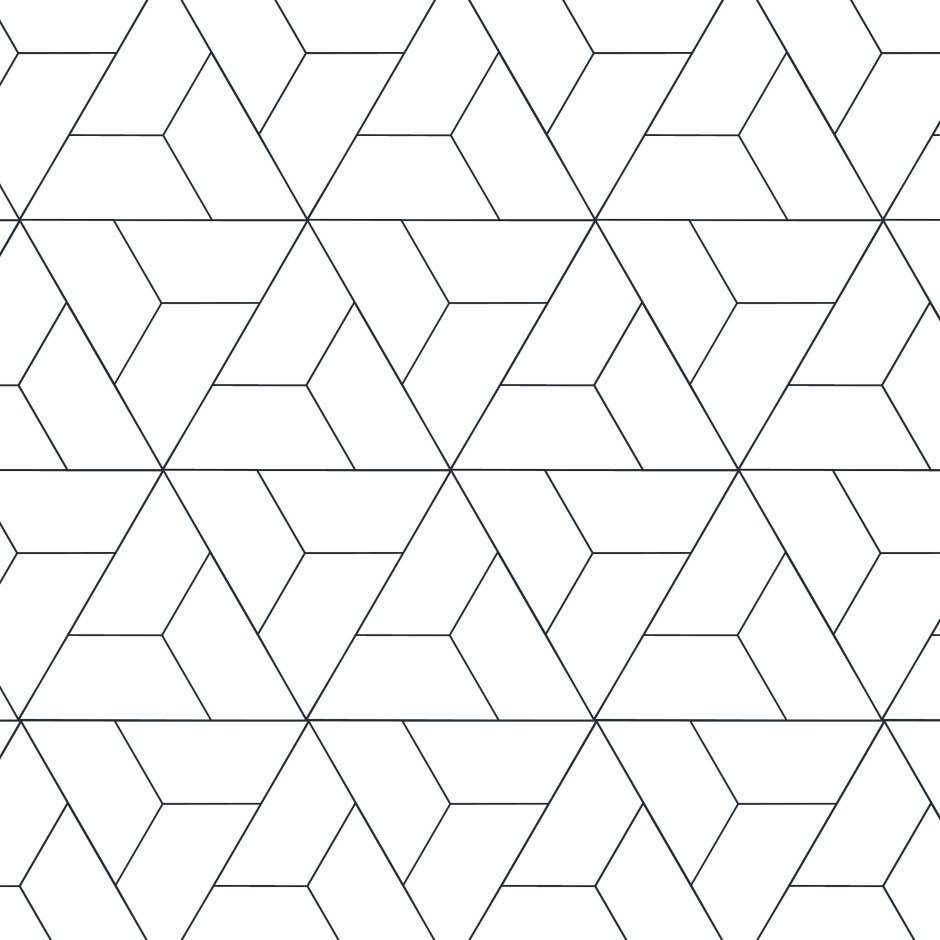 Трехмерный геометрический узор