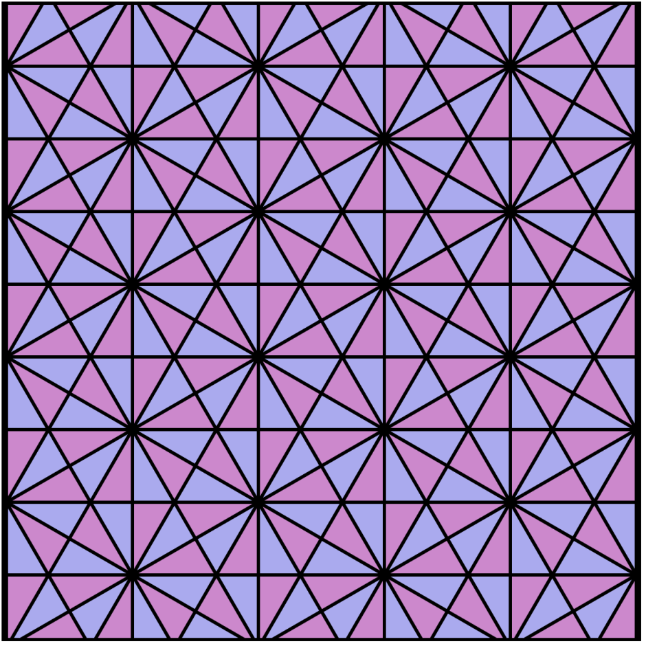 Геометрический паркет