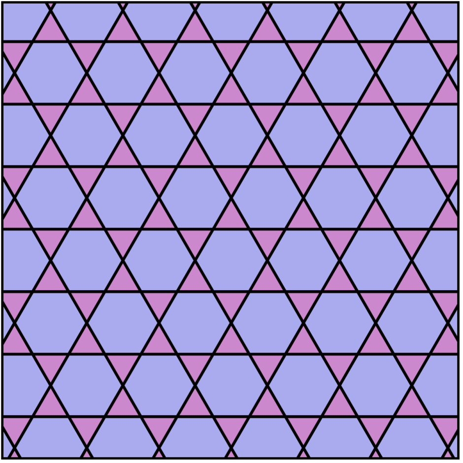 Паркеты из полуправильных многоугольников