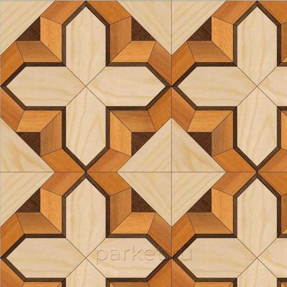 Геометрический паркет