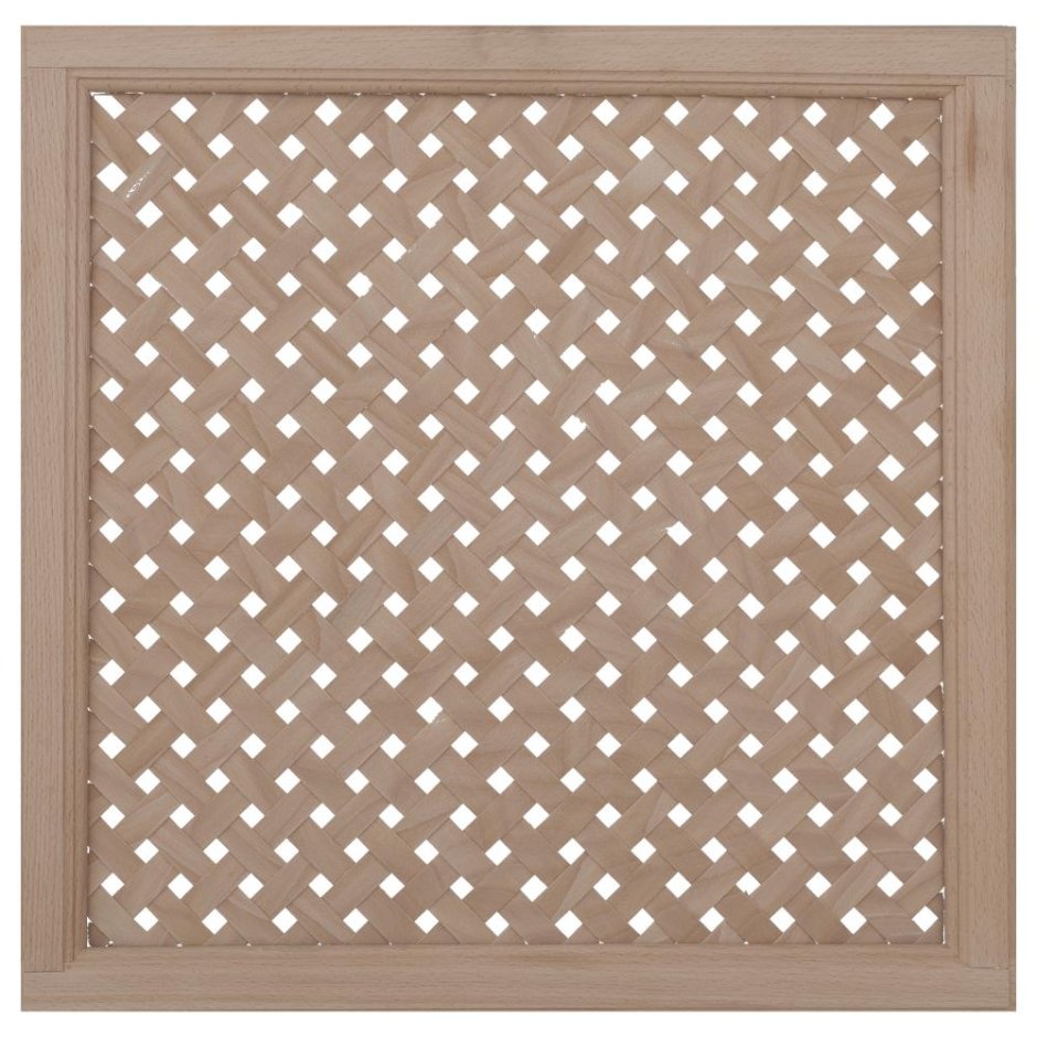 Экран для радиатора массив 60х60 см, цвет бук