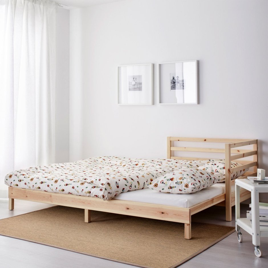 Кровать раздвижная двуспальная икеа