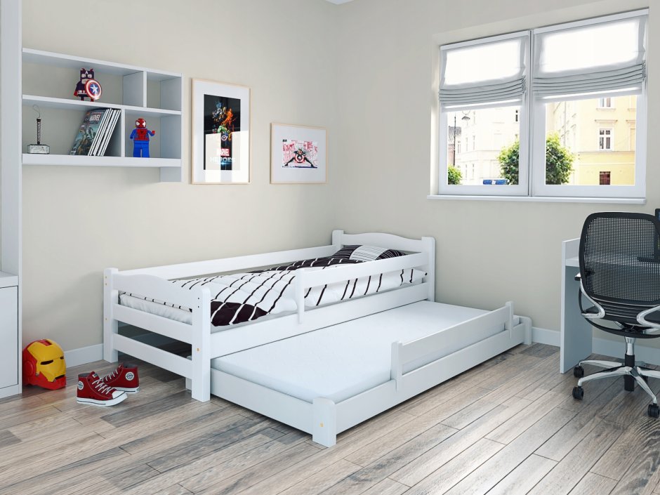 Икеа ХЕМНЭС кровать раздвижная