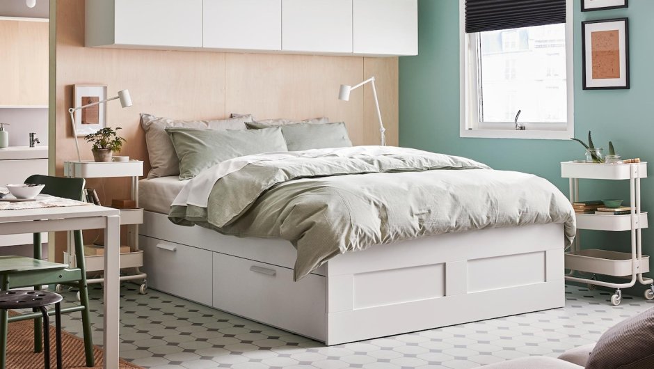 Выдвижная кровать ламели