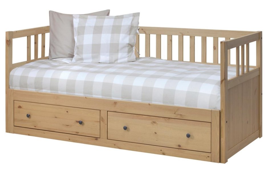Двуспальная выдвижная кровать ikea