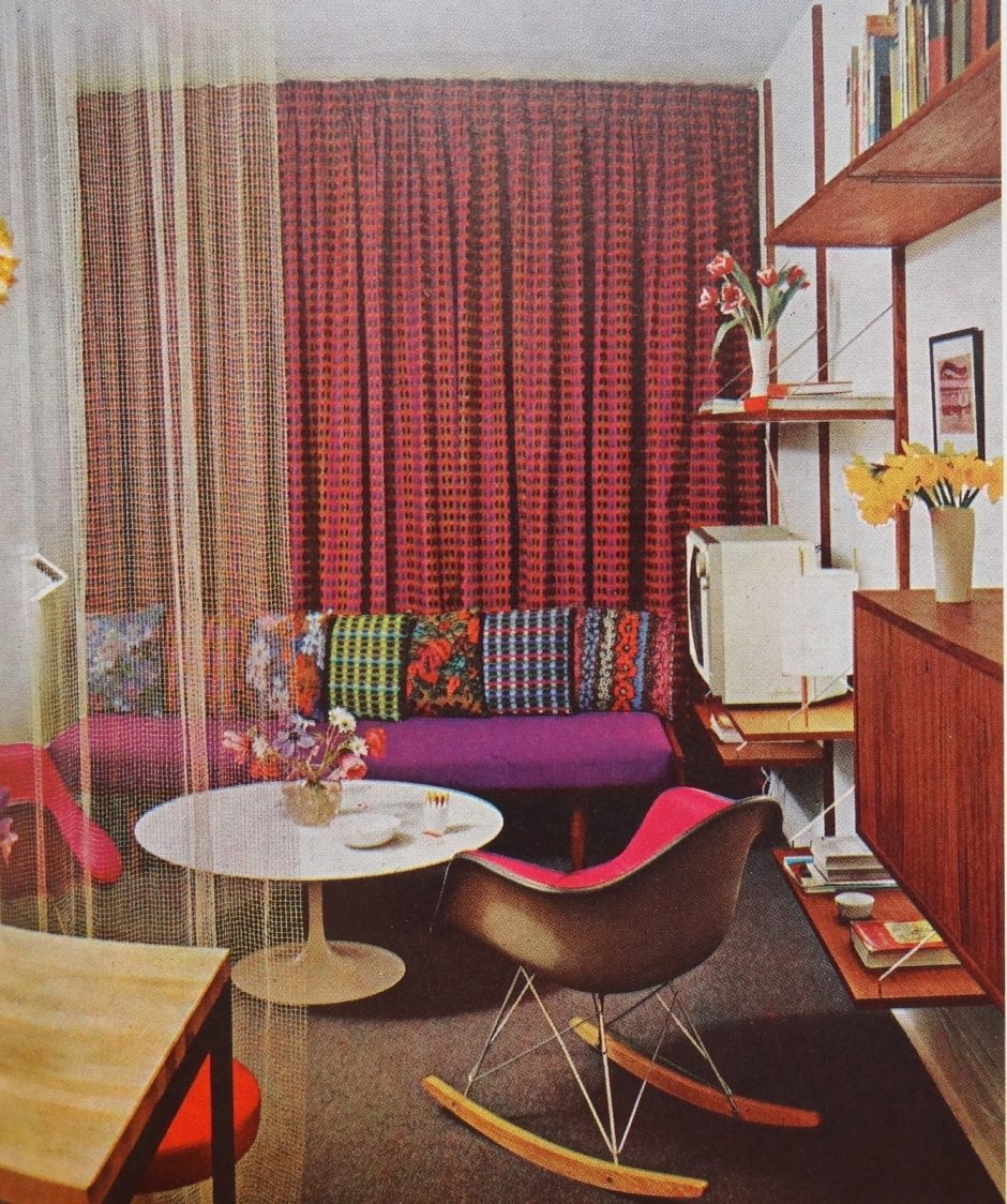 Квартира в стиле 70-х годов