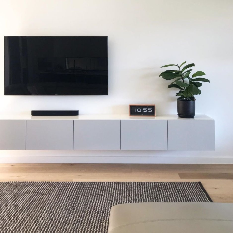 Длинная подвесная тумба