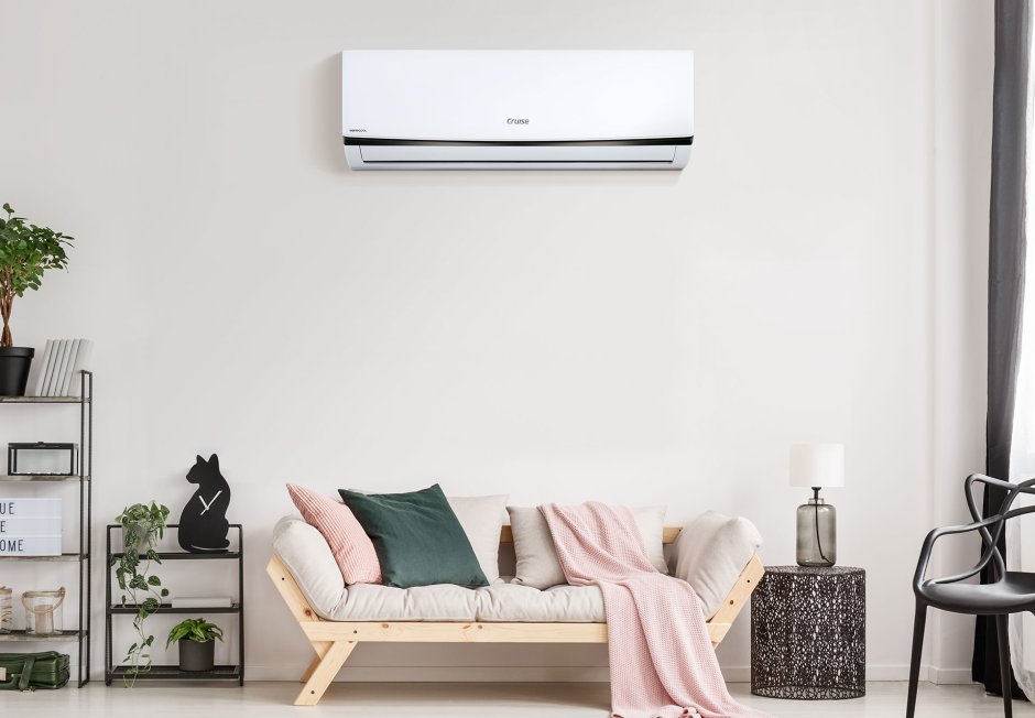 Сплит система в красивом интерьере