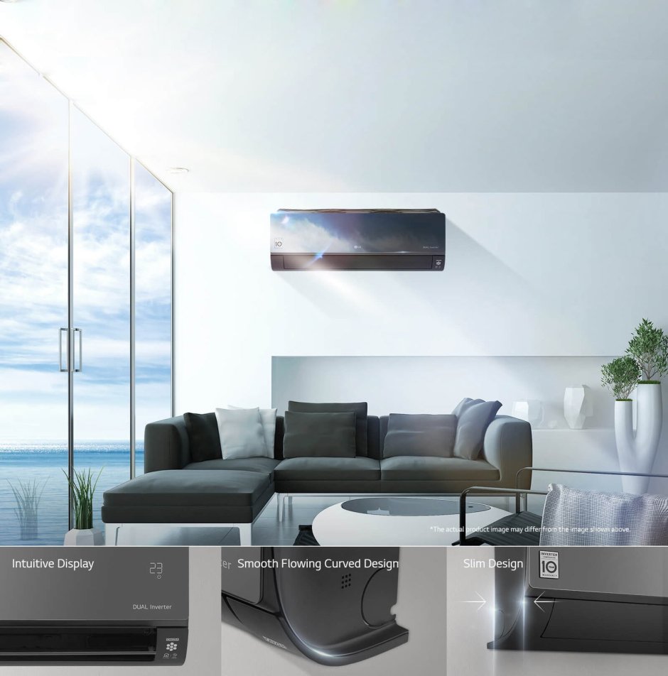 Кондиционер LG ARTCOOL Mirror ac12bq