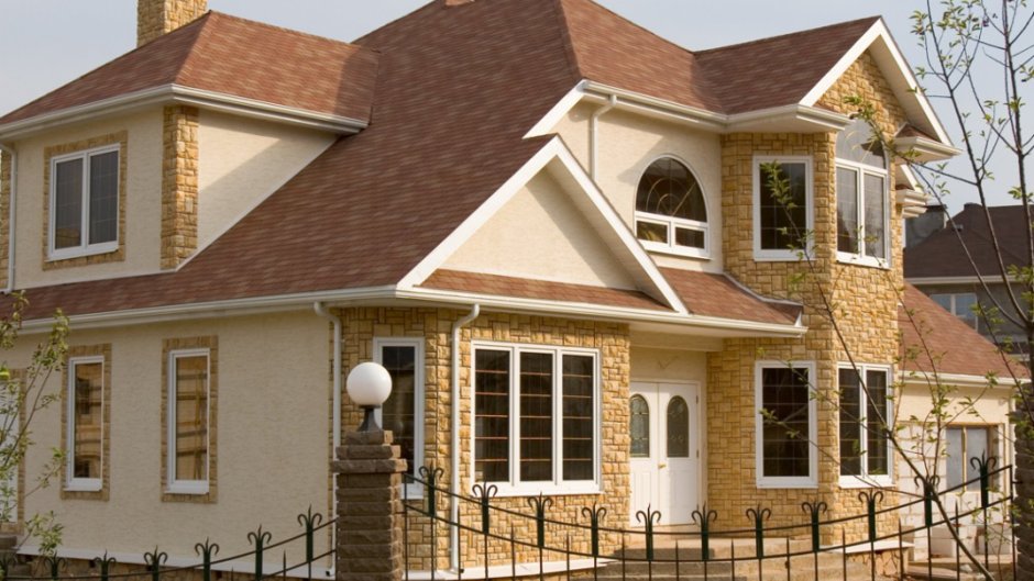 Отделка фасада дома