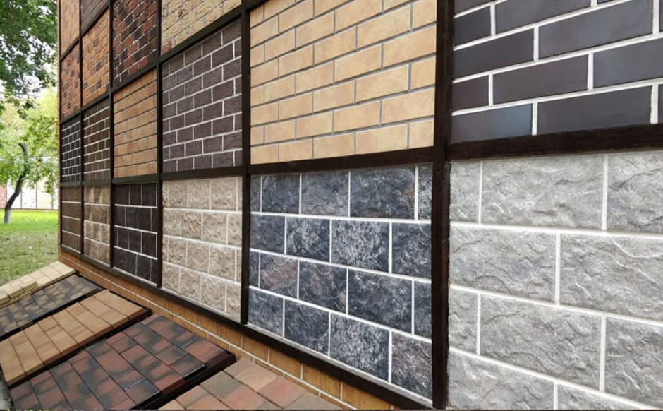 Клинкерные термопанели дикий камень