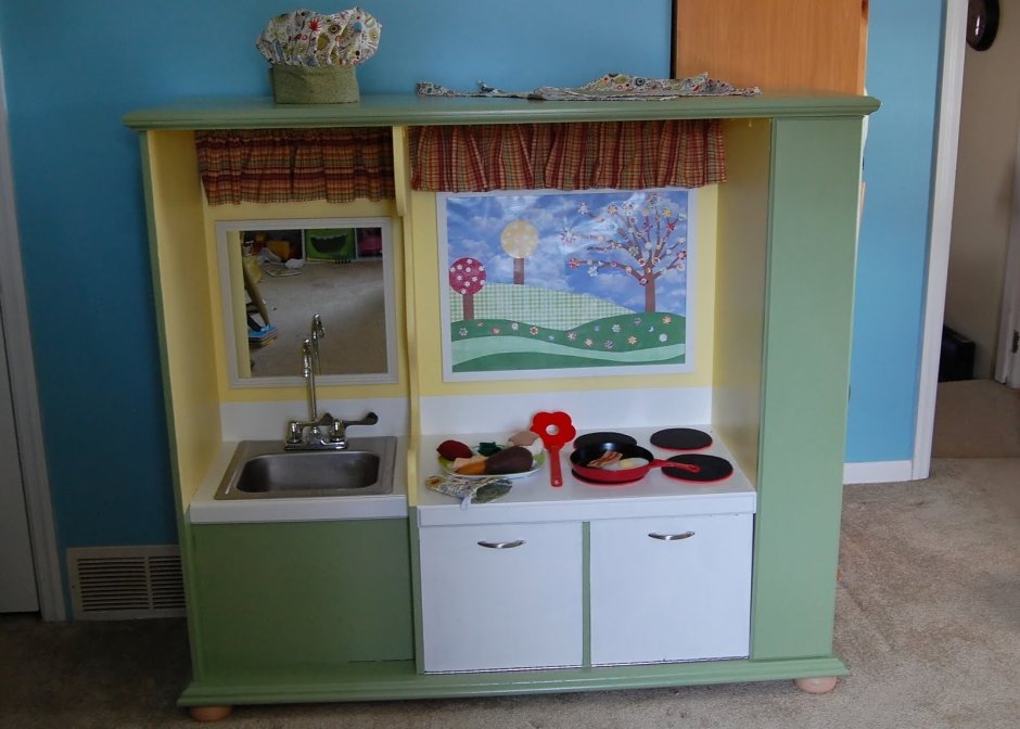 Кухонный блок в детском саду