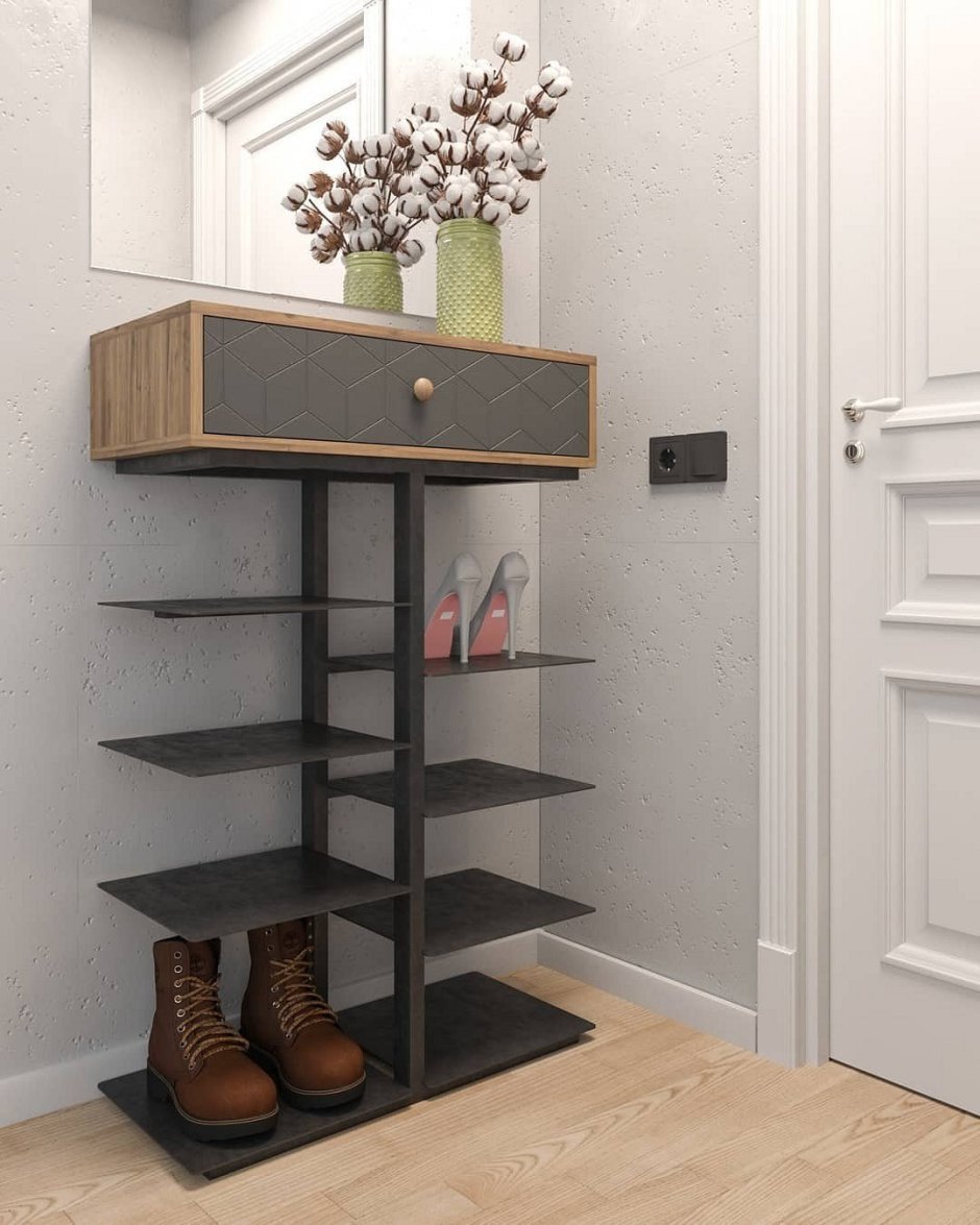 Обувница лофт металл