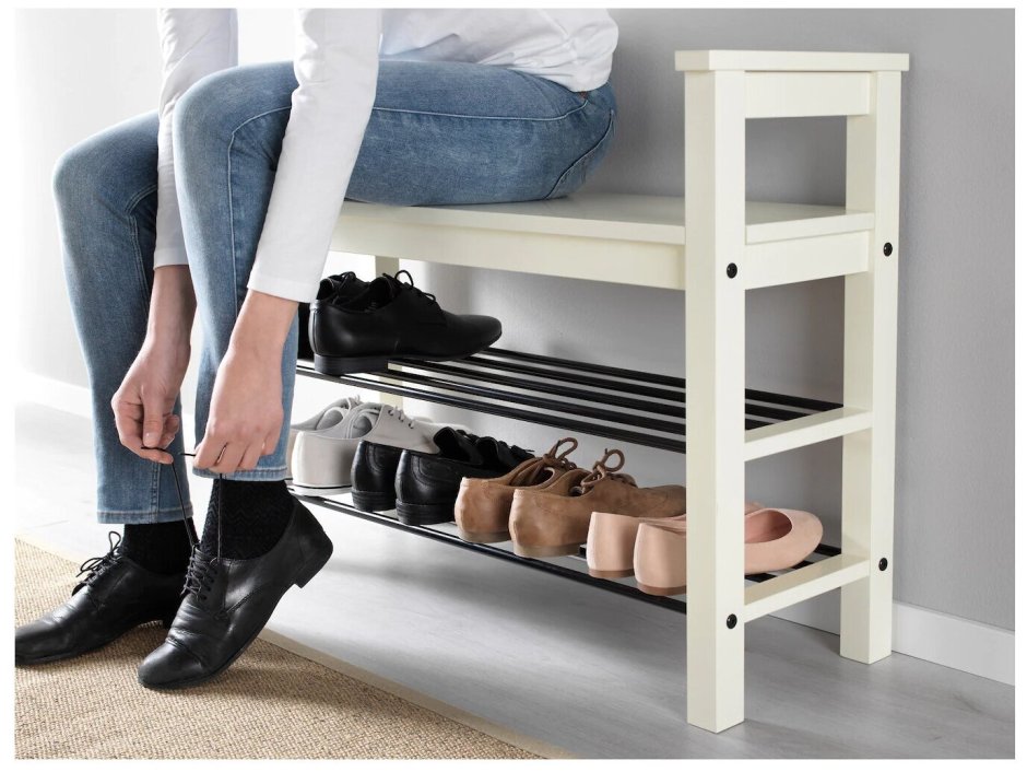 Обувная полка удлиненная