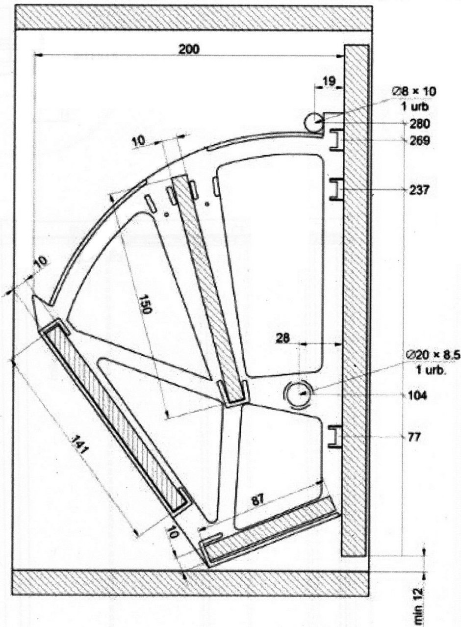 Обувница лофт 19.8
