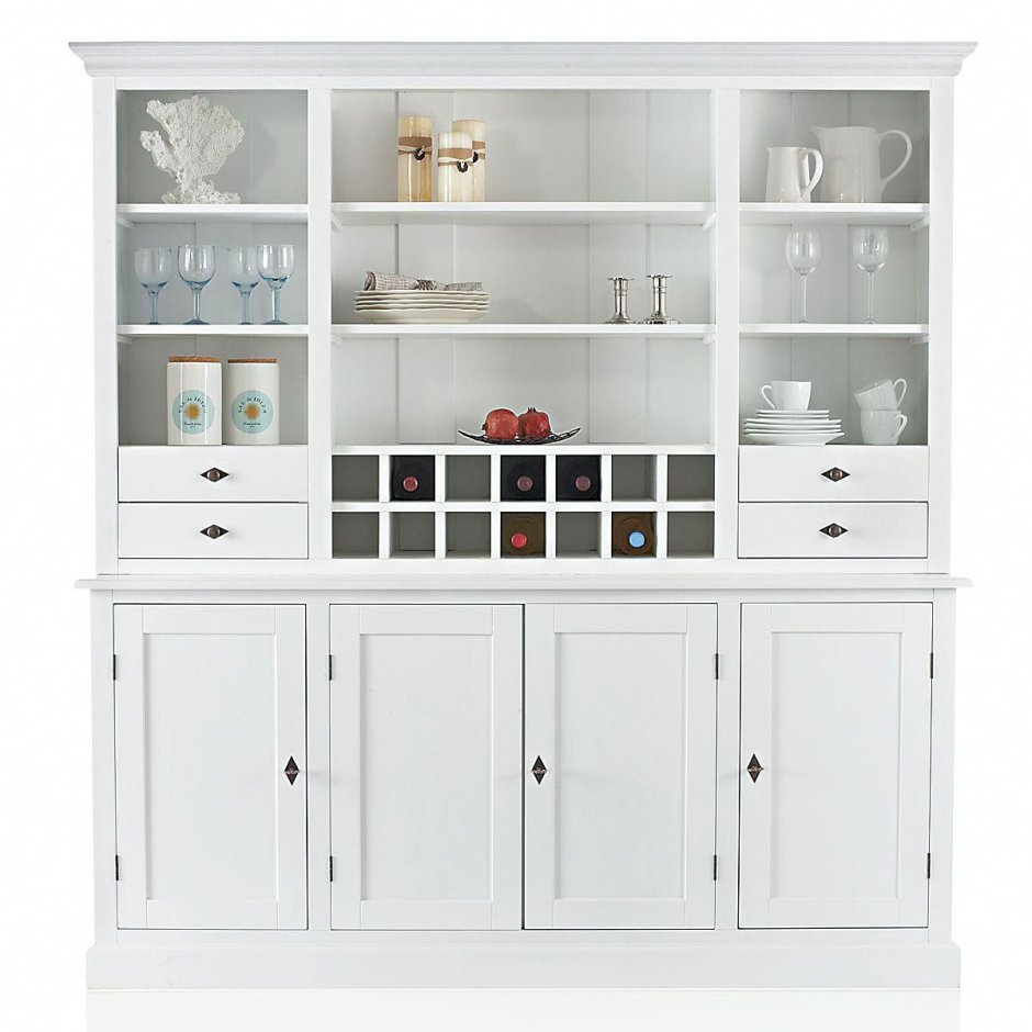 Кухонный буфет белый икеа