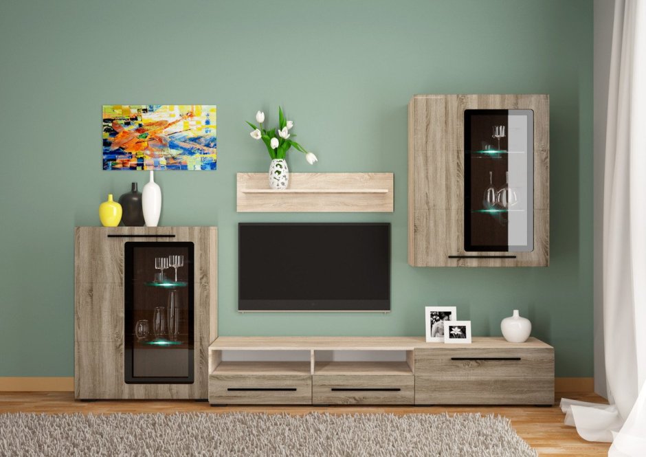 Стенка Летиция фабрика лазурит