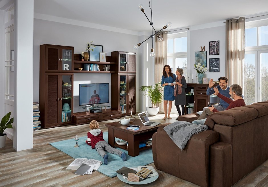 Гостиная Пронто лазурит