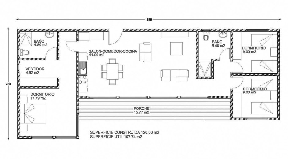 План домиков Соловей