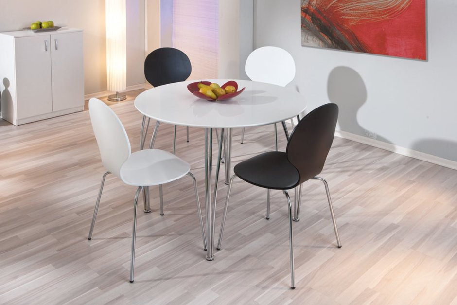 Кухонные столы круглые и овальные