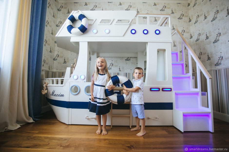 Кровать-чердак детская Ижмебель квест 18