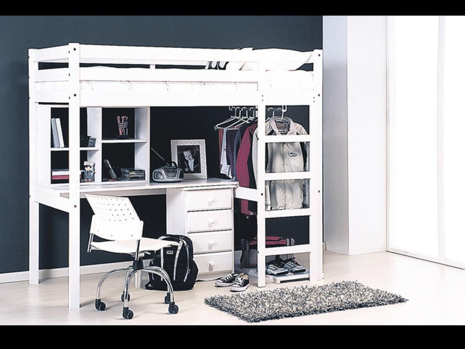 Пираты кровать с горкой