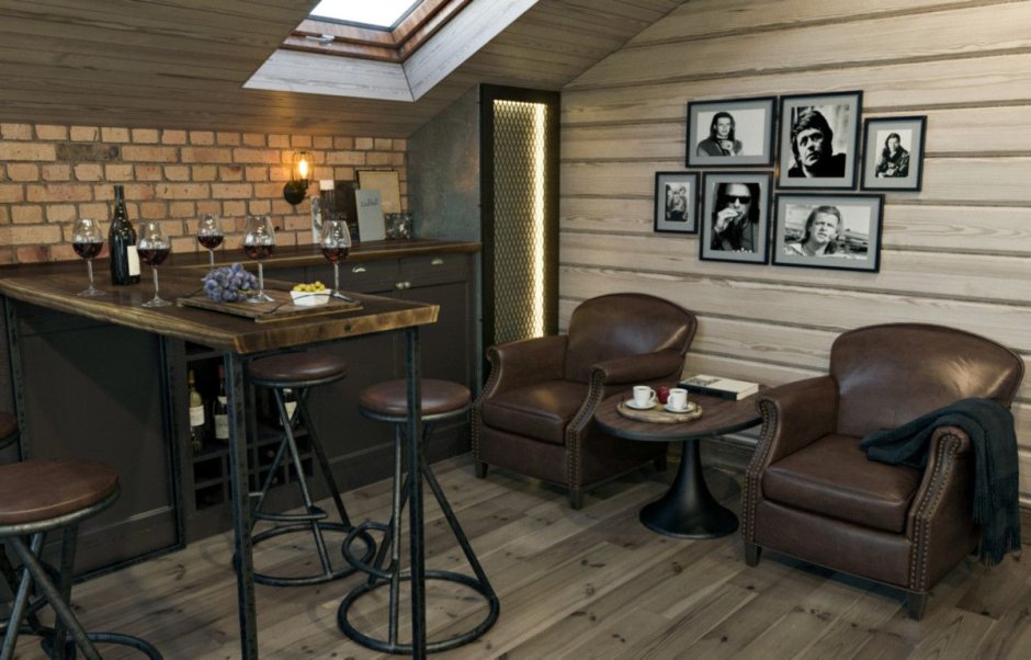 Мужская Берлога лофт