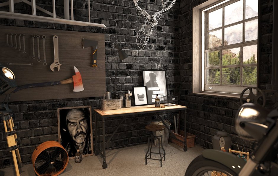 Мужская Берлога с машиной